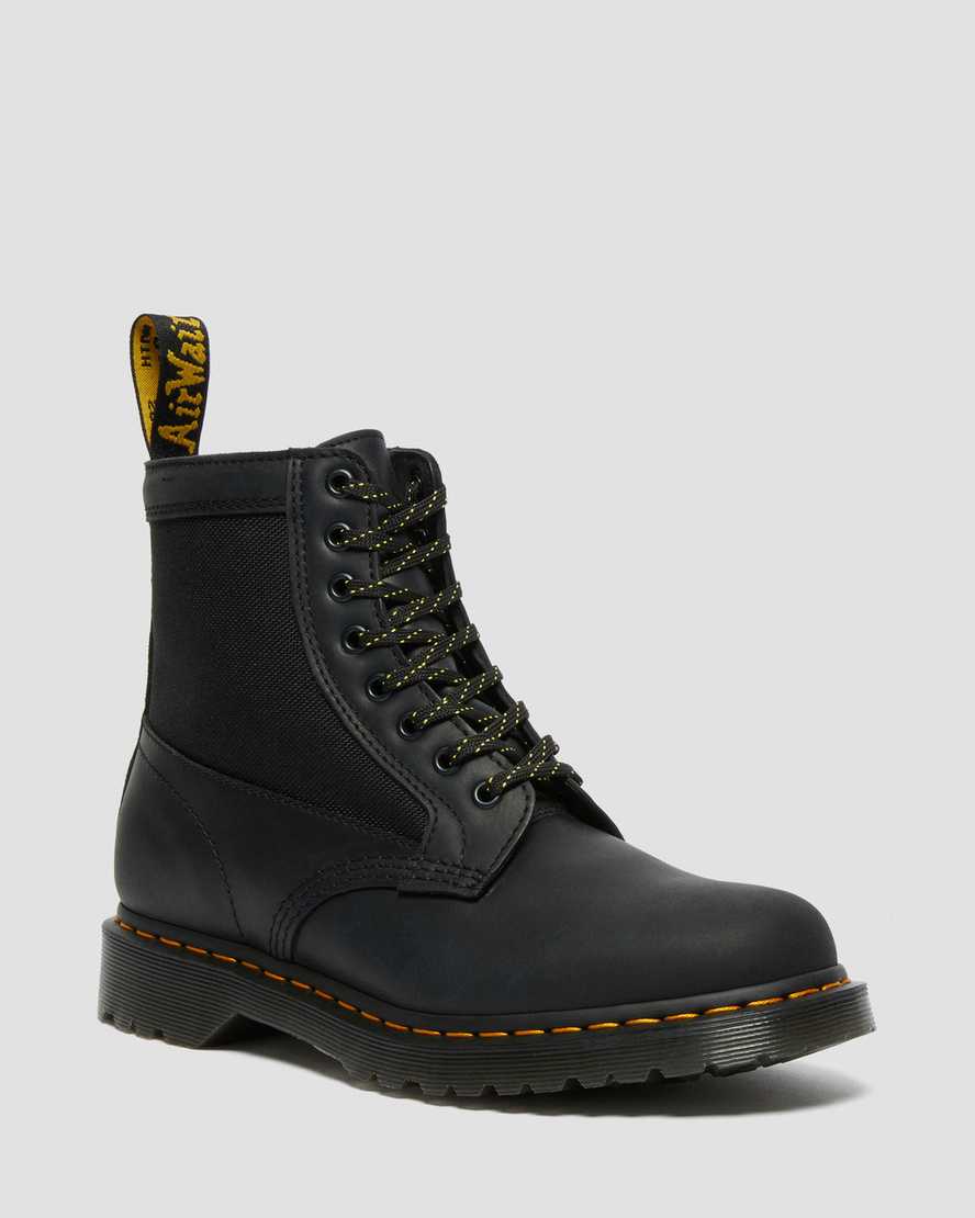 Dr. Martens 1460 Panel Deri Kadın Bağcıklı Bot - Bot Siyah |ANBSY5789|